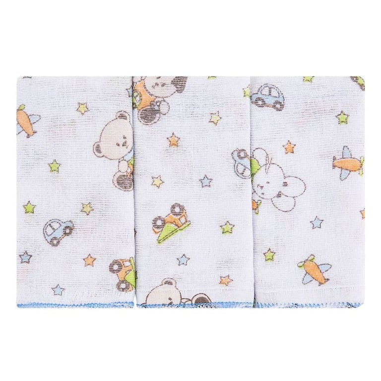 Jogo de Fraldas de Boca Luxo Sortido