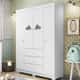 Guarda Roupa Infantil Branco 4 Portas Ane - imagem 1