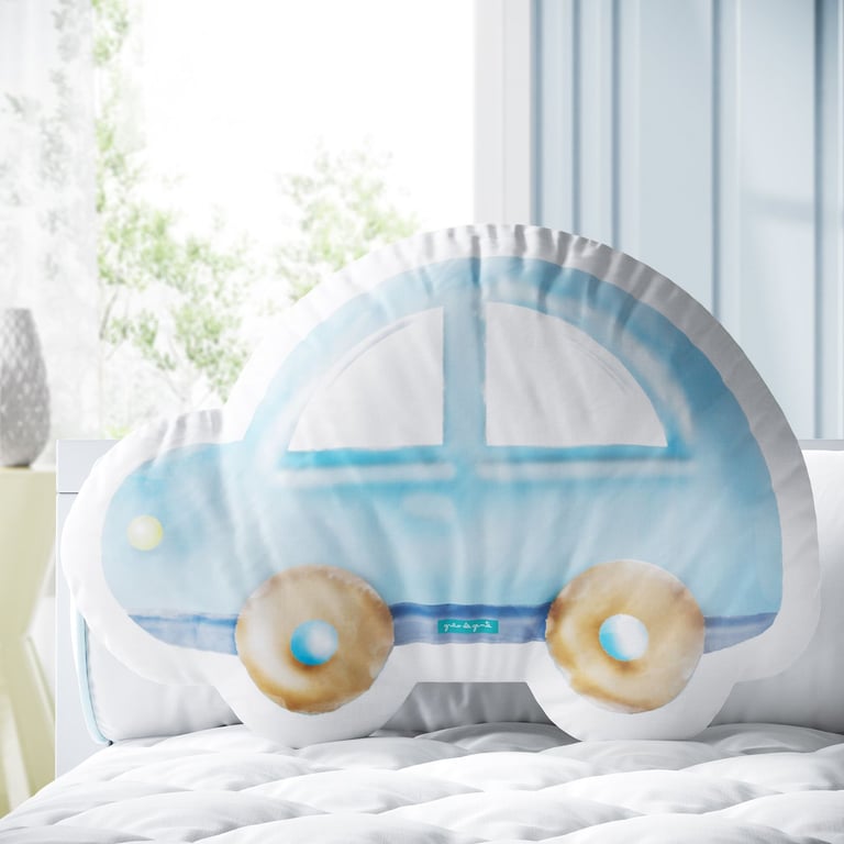 Almofada Carrinho Azul 33cm