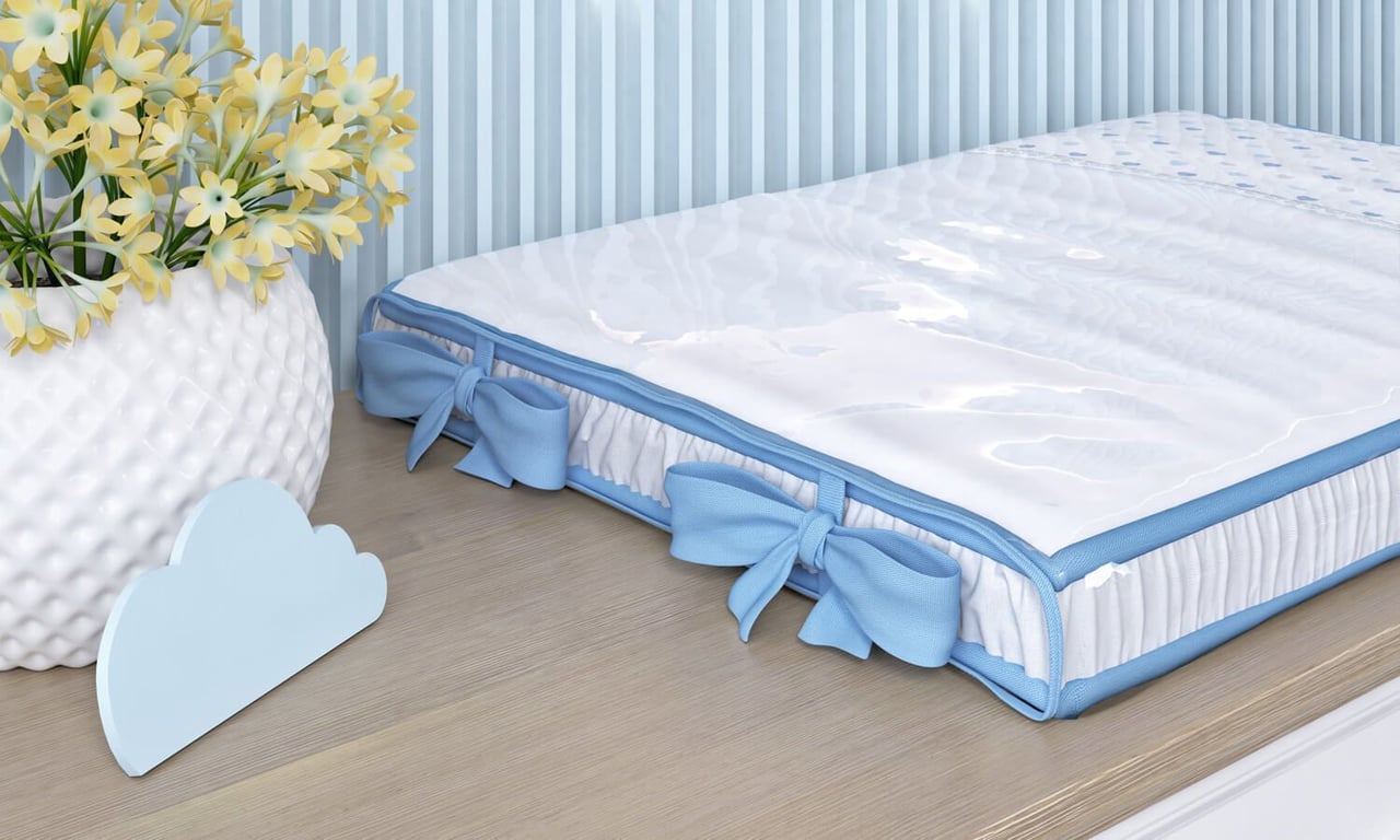 Trocador de Fraldas Corações — vista alternativa