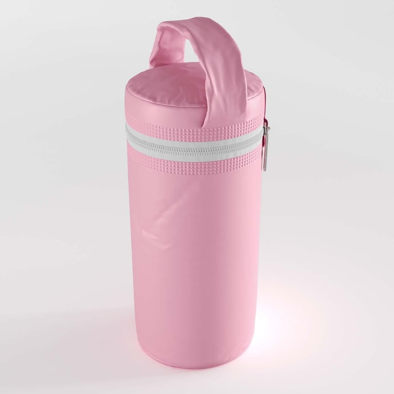 Porta Mamadeira Térmica Rosa — vista alternativa