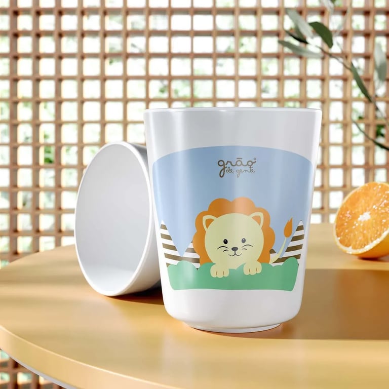 Copo Infantil Amiguinhos Safári