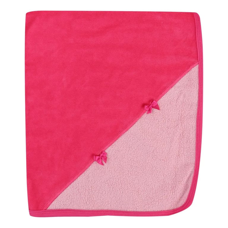 Saída Maternidade Baby Gijo Plush Bordado Ursinha + Manta Pink — vista alternativa