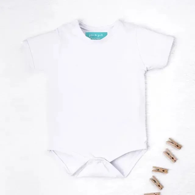 Body Bebê Curto Cores disponiveis em estoque