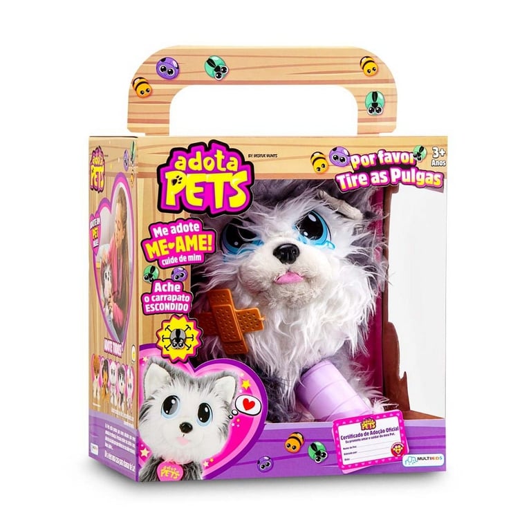 Bichinho de Pelúcia Cachorrinho Ozzy — vista alternativa