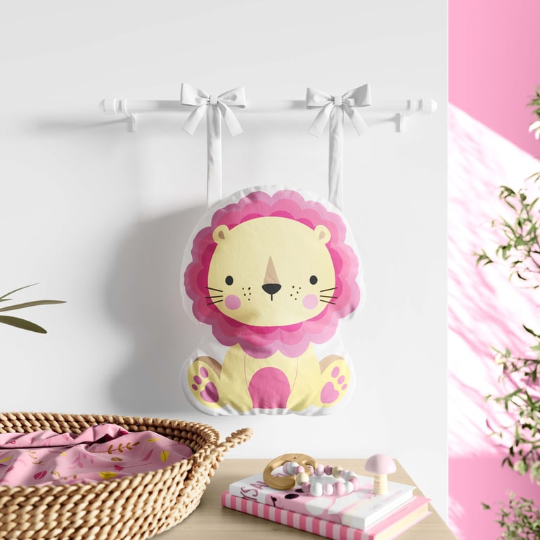 Porta Fraldas Leão Selva Baby