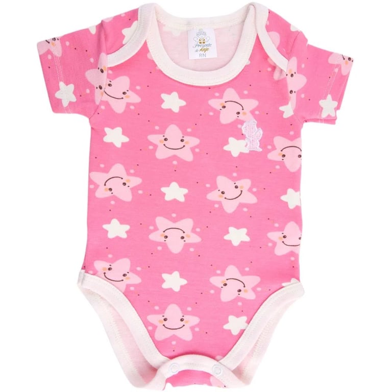 Kit Body Presente de Anjo Estrelinha Poá 3 Peças — vista alternativa
