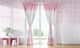 Cortina Branca e Rosa com Laços - imagem 2