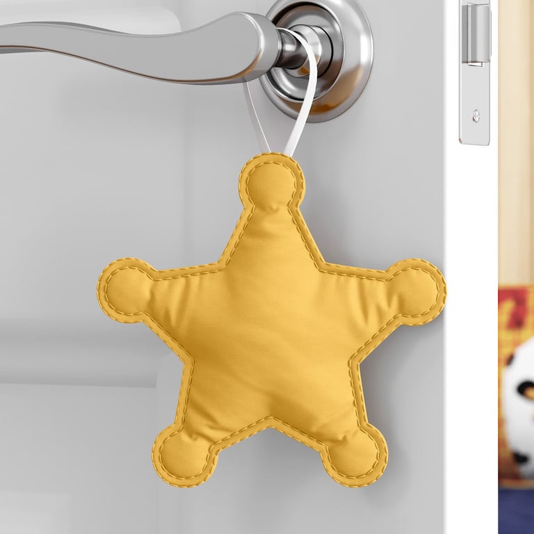 Enfeite para Puxador Toy Story Estrela Xerife Woody