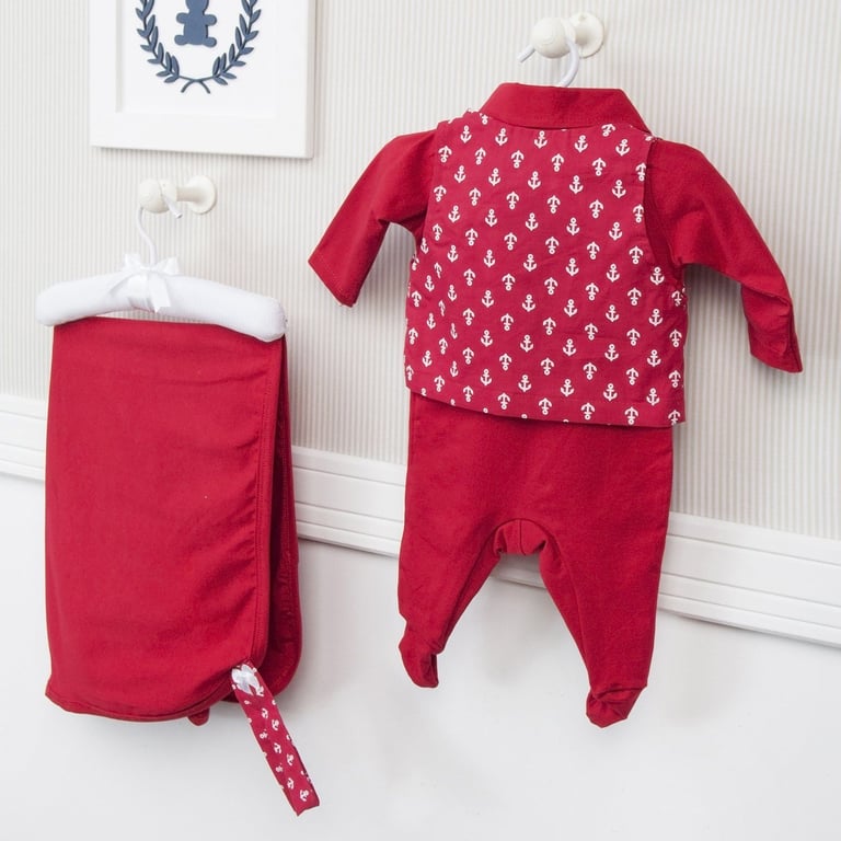 Saída Maternidade Marinheiro 3 Peças — vista alternativa