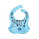 Babador de Silicone com Bolso Yummy Azul - imagem 3