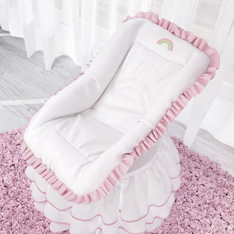 Capa para Bebê Conforto Arco-Íris