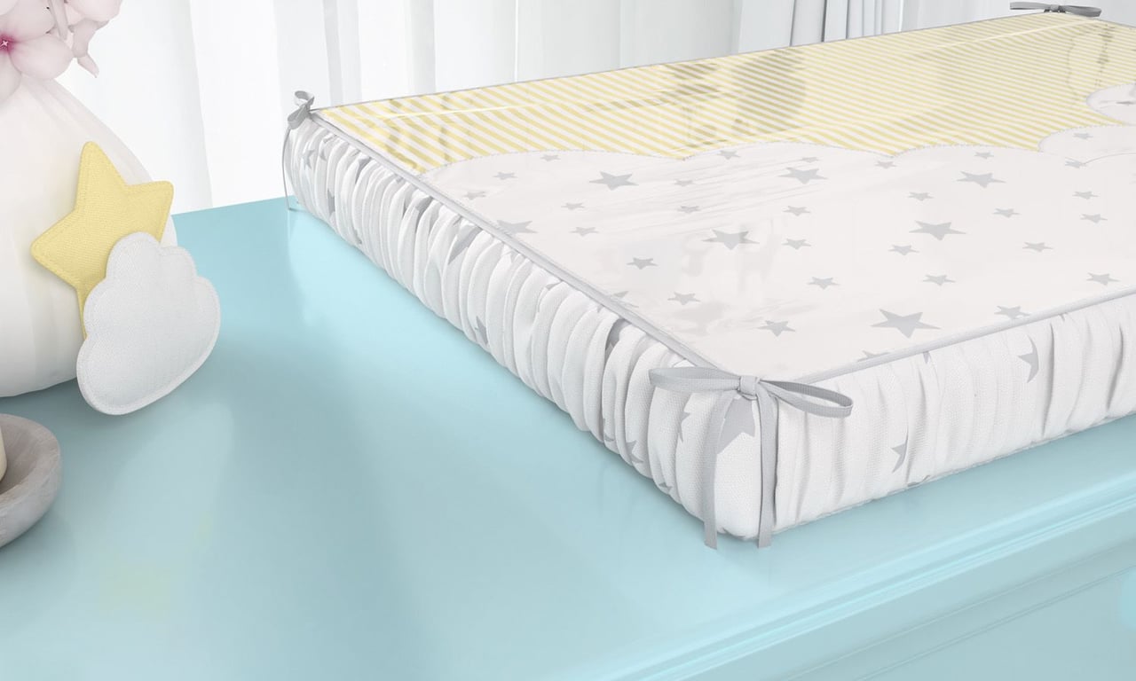 Trocador de Fraldas Nuvem de Algodão