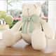 Urso com Laço Poá Verde 34cm - imagem 3