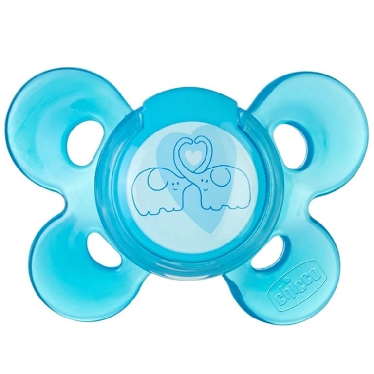 Chupeta Comfort Azul Sil Tam 2 (6-12M)