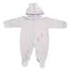 Macacão Bebê Manga Longa Coelhinha 9 a 12 Meses - imagem 1