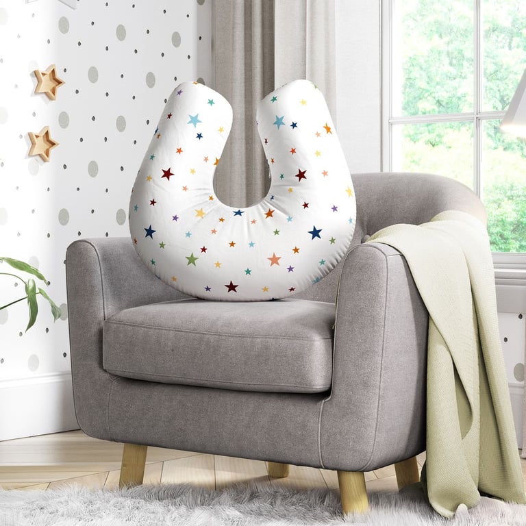 Almofada Amamentação Estrela Estrelinha Colorida — vista alternativa