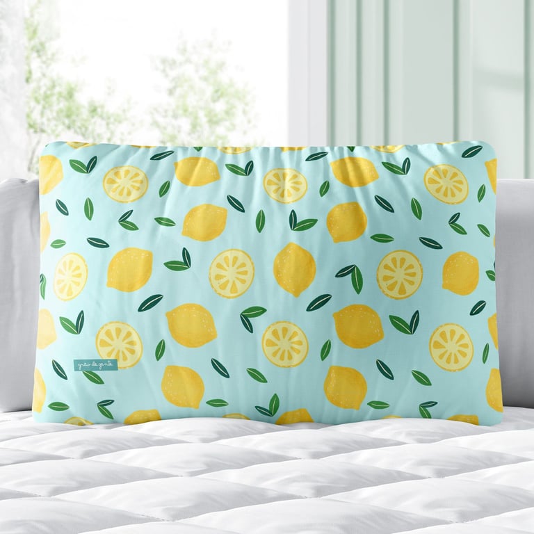 Almofada Retangular Limão Siciliano 35cm