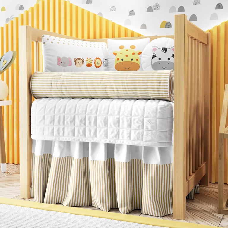 Kit Mini Berço Amiguinhos Safári — vista alternativa