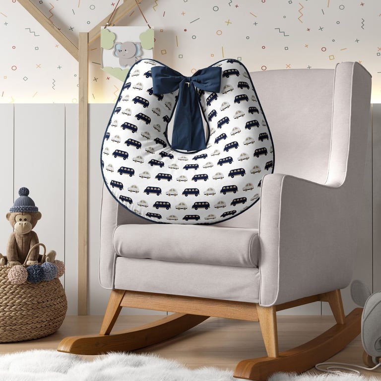 Almofada Amamentação Carrinhos — vista alternativa