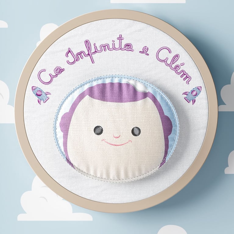 Quadro Bastidor Ao Infinito e Além Toy Story