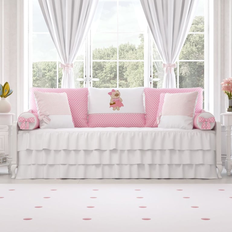 Kit Cama Babá Nina Luxuosa