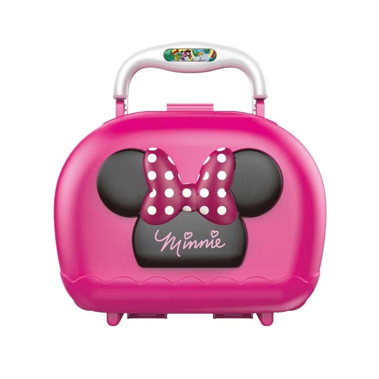Maleta Minnie Mouse Cabeleireira com Acessórios