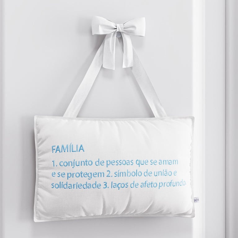 Porta Maternidade Família é Rosa