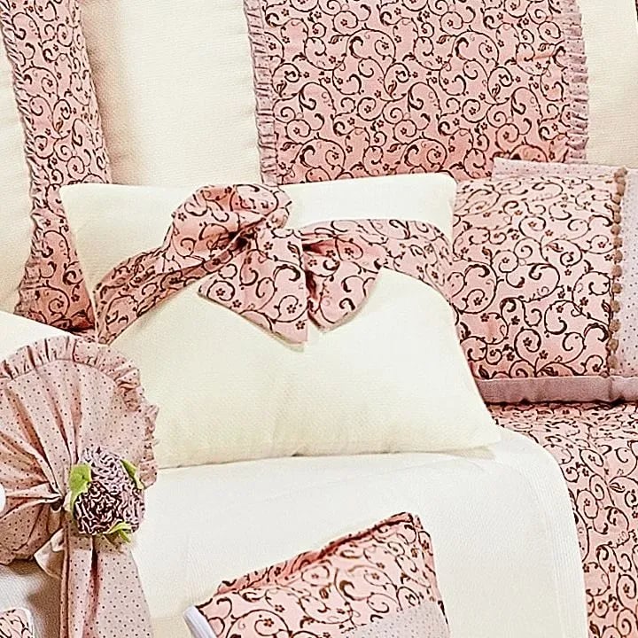 Almofada Laço Delicate 32cm