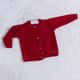 Casaquinho Tricot Vermelho Cerejinha - imagem 2