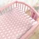 Lençol Berço com Elástico Coelhinha Rosa - imagem 2