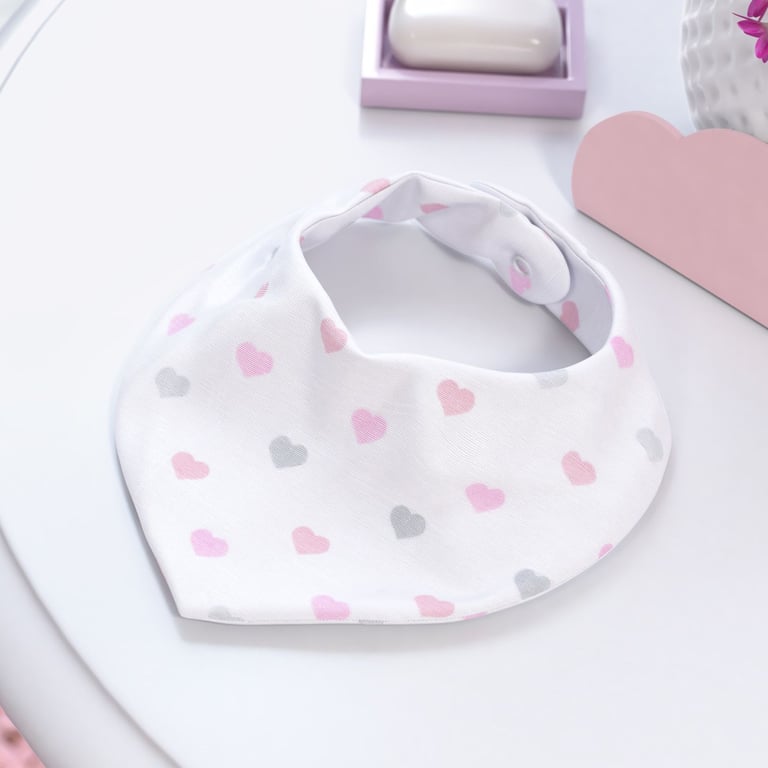Babador Bandana Corações