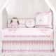 Kit Berço Patchwork Rosa - imagem 6