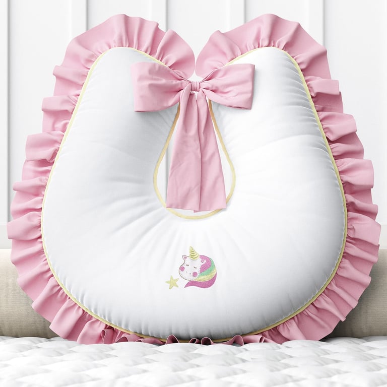 Almofada Amamentação Amiguinhas Unicórnio