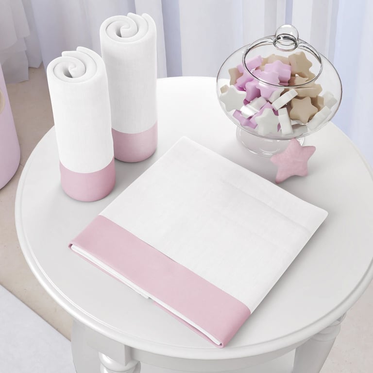 Jogo de Fraldas Ombro Barra Azul Marinho com 3