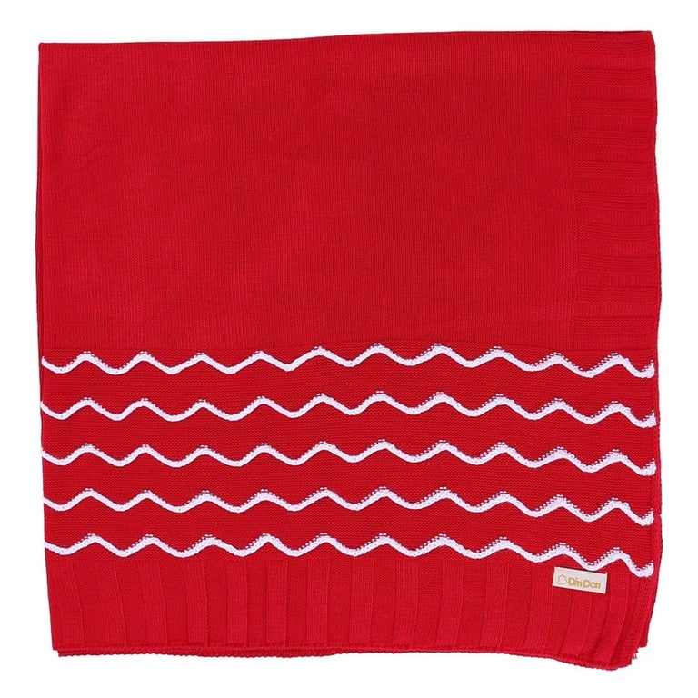 Saída Maternidade Din Don Zig Zag Vermelho — vista alternativa