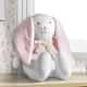 Bichinho de Pelúcia Coelha Branco/Rosa 45cm - imagem 1