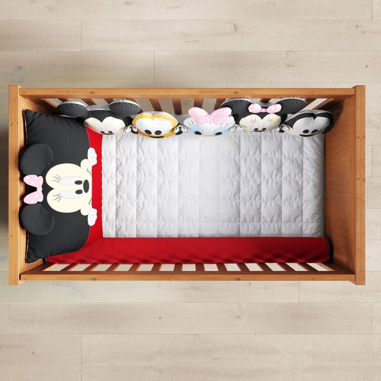 Kit Berço Amiguinhas Minnie Mouse — vista alternativa