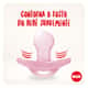 Chupeta Silicone Sensitive 0 a 6 Meses Rosa - imagem 5
