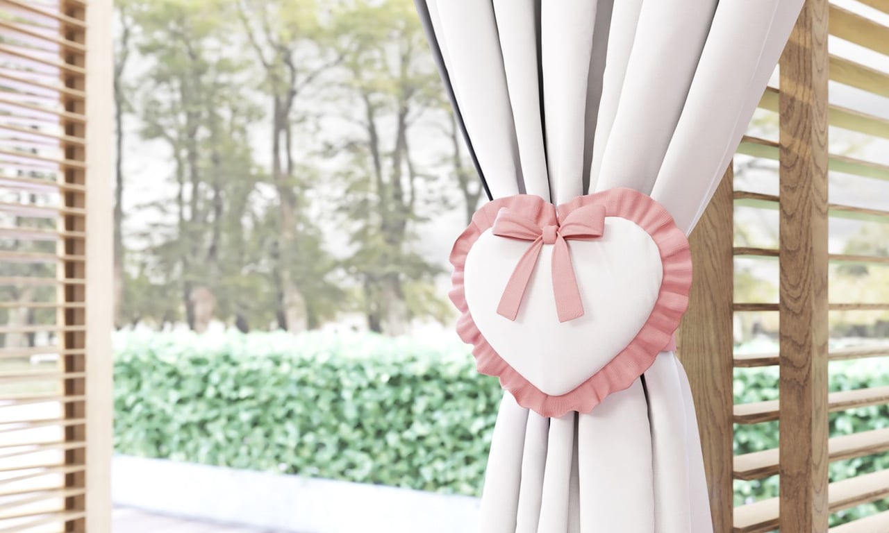 Cortina Sophia Rosé 1,50m — vista alternativa