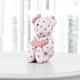 Ursinha Floral com Coração Rosé 15cm - imagem 1