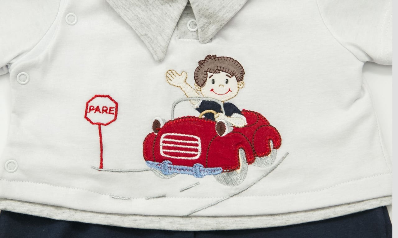 Saída Maternidade Menino no Carro — vista alternativa