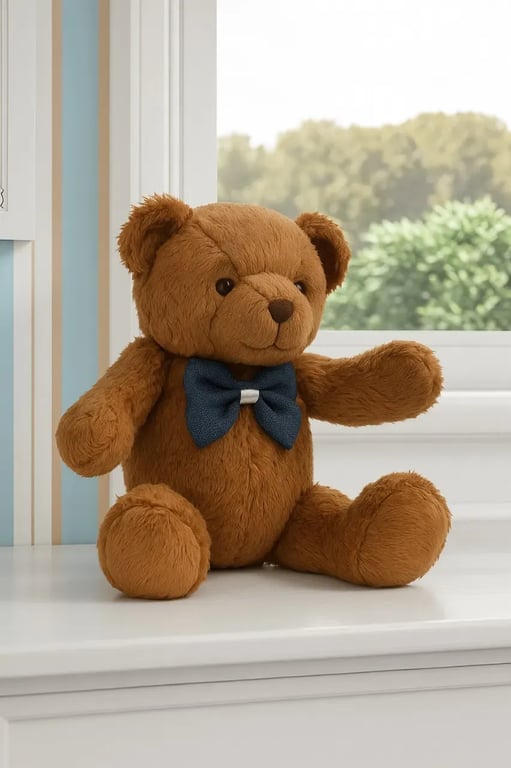 Urso Mini Gravata Borboleta Marinho