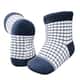 Kit Meia Bebê Grid Azul Marinho 2 Pares - imagem 4