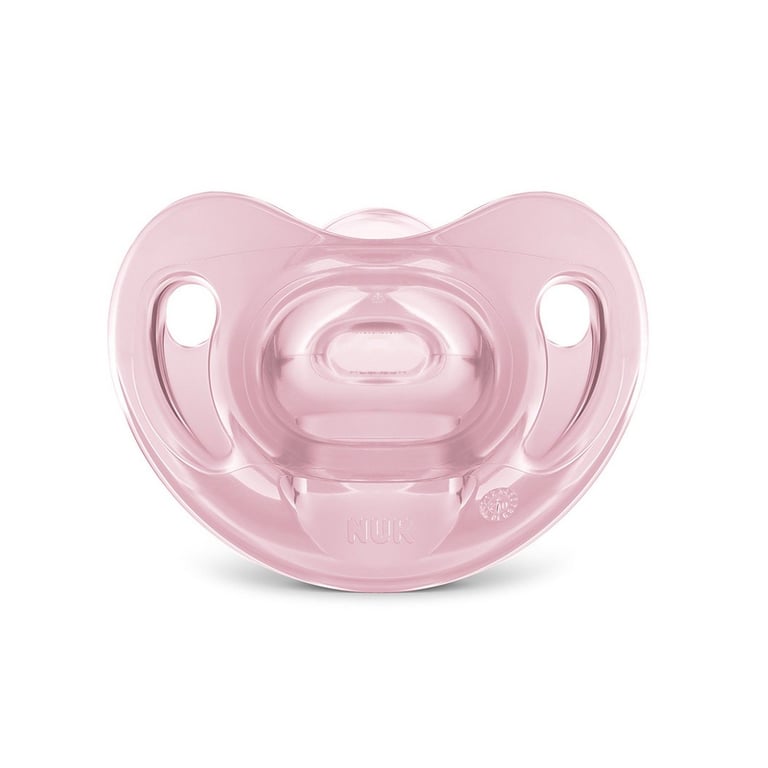 Chupeta Silicone Sensitive 0 a 6 Meses Rosa