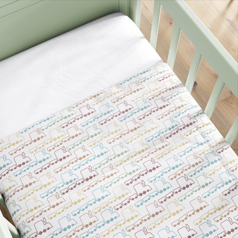 Edredom de Berço Trenzinho Piuí — vista alternativa