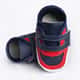 Tênis Bebê Harry Bicolor Azul Marinho e Vermelho Tam 15 - imagem 1