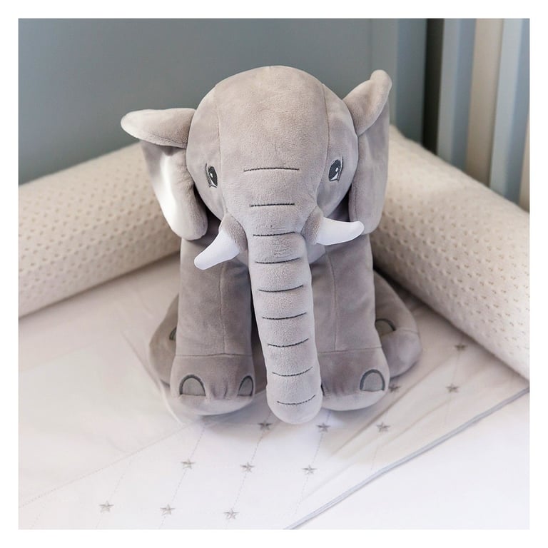 Almofada Travesseiro Elefantinho Cinza — vista alternativa