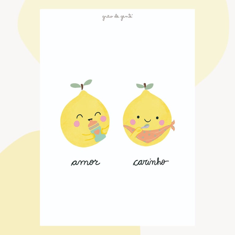 Kit Pôster Adesivo Limão Siciliano 4 peças — vista alternativa