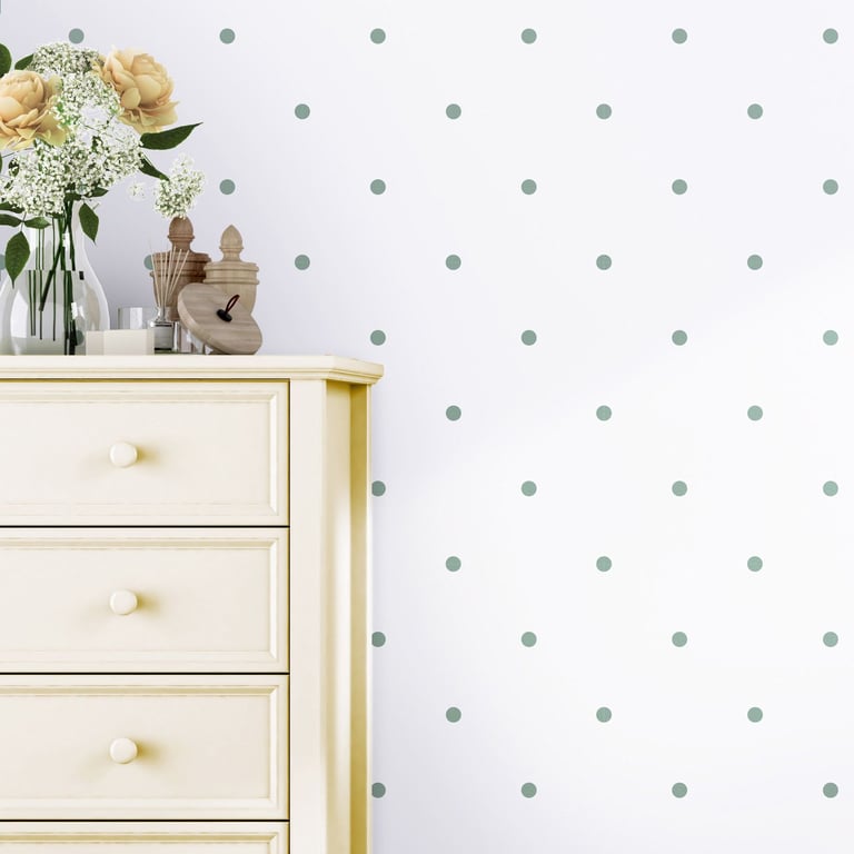 Papel de Parede Poá Verde Floresta 1,50m